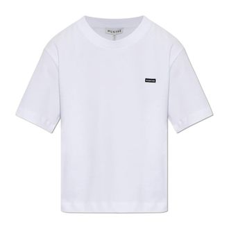 Munthe Tops, Dames, Wit, M, Katoen, Bellamy T-shirt