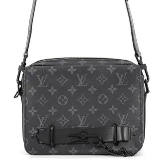 Louis Vuitton Monogram Eclipse Black Noir Monogram Eclipse Handbag Shoulder Bag (Pre-Owned)