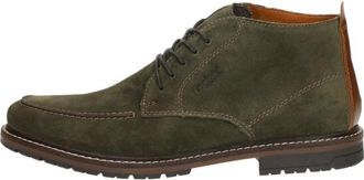 Rieker Lace-up Boots - Heren - Veterlaarzen - Groen - 42 EU - Su&egrave;de - Schoenen