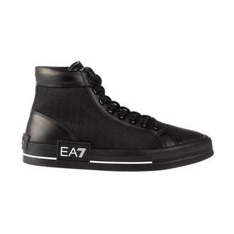 Emporio Armani Heren Sneakers - Heren - Sneakers - Zwart - 38 1/2 EU - Schoenen