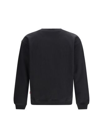 Diesel Logo-Embroidered Sweatshirt - Black