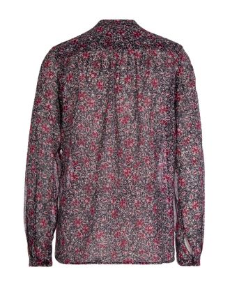 Isabel Marant Womens Blouse Maria Crushed Berry Cotton Top