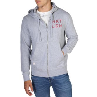 Hackett Mens Sweatshirts - Grey Cotton - Size Small