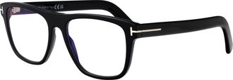 Tom Ford FT5902-B Black Acetate Eyeglasses - Black