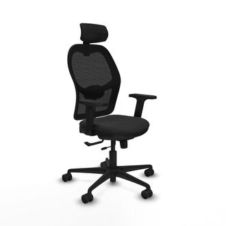 Piqueras y Crespo Silla Piqueras Y Crespo Jorquera Negro Espuma Alta Densidad