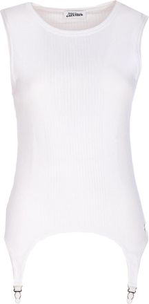 Jean Paul Gaultier Lingerie Garter Tank Top