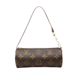 Louis Vuitton Pre-owned Papillon Pochette - Dames - Pre-owned - Bruin - Maat: ONE Size