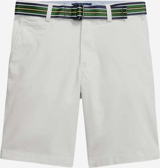 Polo Ralph Lauren Boys Stretch Cotton Shorts White Trousers