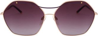 Ana Hickmann AH3172 04C Womens Sunglasses Gold Size 63
