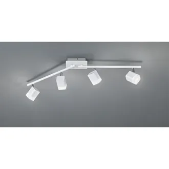 Reality Foco De Techo 4 Led Orientable Roubaix Blanco Trio Iluminaci&oacute;n