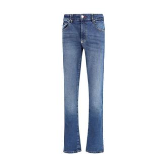 Philipp Plein Uomo, Jeans, Blu, W31, new
