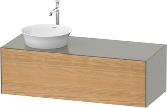 Duravit Duravit - Tulip Blanco, Mueble De Pared, Ancho 1300 X Fondo 550mm