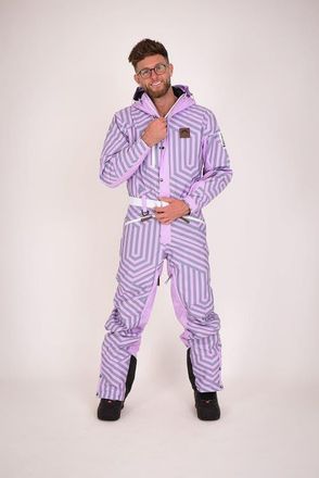 OOSC Fall Line Mens Ski Suit in Purple & Grey at Nordstrom, Size Small