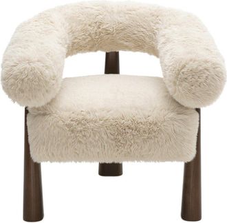 TOV Furniture Tov Furniture Spara Straight Vegan Shearling Accent Chair