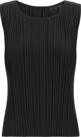 Issey Miyake Tops, Dames, Zwart, L, Polyester, Monthly Colors: August Top