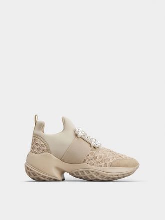 Roger Vivier Viv Run Sneakers in fabric