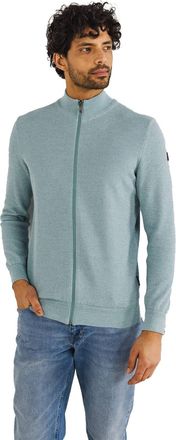 State of Art vest blauw melange
