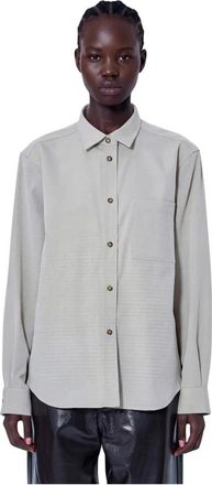 R&oacute;he Camisa Holgada - Blouses & Shirts - Mujer - Beige - S