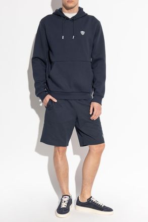 Emporio Armani Hoodie, Mens, Navy Blue