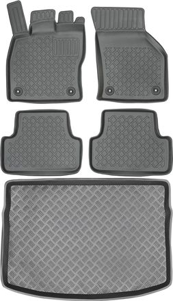 OEM Juego De Alfombrillas Para Coche Y Maletero Para Volkswagen Golf Vii Hatchback (2012-2020)