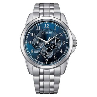Citizen Chronograph Quartz Blue Dial Mens Watch AG8341-55L