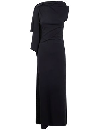 Sportmax Long Asymmetrical Nicchia Dress