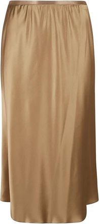 Max Mara Dames, Rokken, Bruin, Maat: XS Zijde