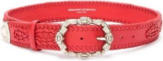 Ermanno Scervino Riem - Dames - Riemen - Rood - 75 CM - Accessoires