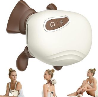 No Brand Masajeador Inal&aacute;mbrico 4d Para Cuello Y Hombros, 3 Modos De Masaje Relajantes, Aplicable A Todo El Cuerpo, Masaje Profundo Con Manos Bi&oacute;nicas, Para Us