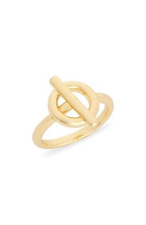 Nordstrom Rack Toggle Knot Ring in Gold at Nordstrom Rack, Size 6