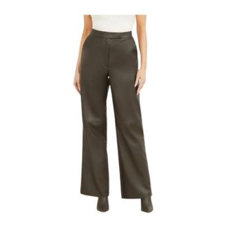 Marciano Broeken, Dames, Bruin, XS, Leer, Vixen Wide Leg Pant