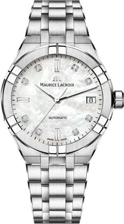 Maurice Lacroix Aikon Automatic Date 39 mm - Heren - Horloges - Grijs - ONE Size - Accessoires