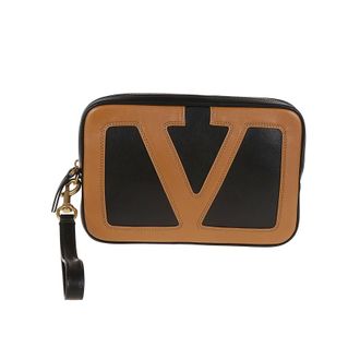 Valentino Garavani Pouch | Viva Superstar | Nappa Vintage/Nappa R./Antique Gold