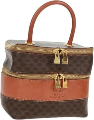 Celine Pre-owned Handbags, female, Brown, Size: ONE SIZE Pre-owned Vintage Handbag