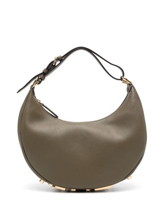 Fendi Borsa a spalla Fendigraphy piccola - Verde