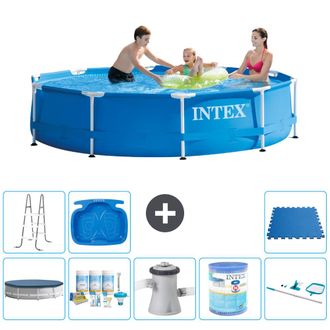 Intex Piscina Con Estructura Redonda - 305x76 Cm - 7-piezas S41505