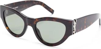 Saint Laurent Accessoires, unisex, Bruin, ONE Size, SL M94 008 Zonnebril