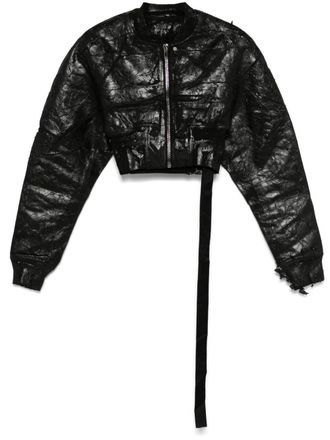 Rick Owens Collage bomber jacket - Black
