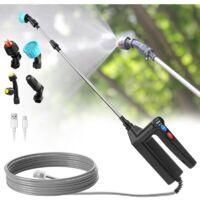 OEM Pulverizador El&eacute;ctrico Con 3 Velocidades De Pulverizaci&oacute;n, Potente Pulverizador De Jard&iacute;n De 7,4 V, 4 Boquillas Ajustables, Pulverizador A Presi&oacute;n Con