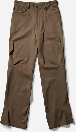Kiko Kostadinov Men s Ohne K-Dart Trousers Brass Green
