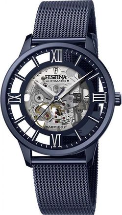 Festina F20574-1 Mens Automatic Watch - Blue - One Size