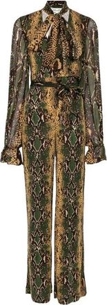 Diane Von F&uuml;rstenberg Lucia Jumpsuit - Dames - Jumpsuits - Veelkleurig - S - Jumpsuits & Playsuits
