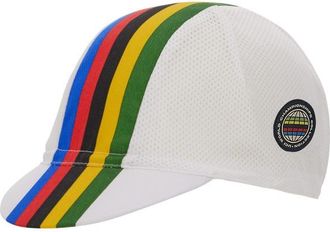 Santini UCI World Champion Cycling Cap Velomütze - Unisex | grau