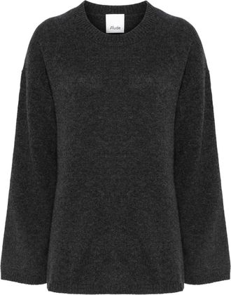 Allude cashmere crew-neck sweater - women - Cashmere - S - Grey