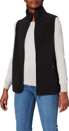 Trigema Womens 555404 Vest, Black, XXXXL