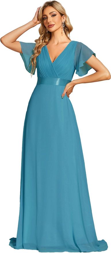 sachin and babi light blue dress Women's Evening Dresses & Gowns