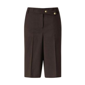Pinko Mujer, Pantalones cortos, Marr&oacute;n, Talla: M