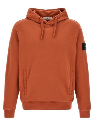 Stone Island Brick Red Regular Hoodie