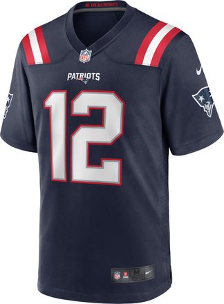 Nike Tom Brady New England Patriots Retired Nike Mens NFL Game Jersey in Blue | 67NMNPGHBDY-DLV