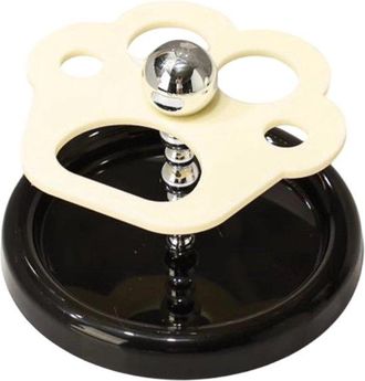 OEM Soporte Blanco Para Cepillos De Dientes Con Forma De Gatito Con Huellas De Patitas Para Un Ba&ntilde;o Elegante Y Organizado